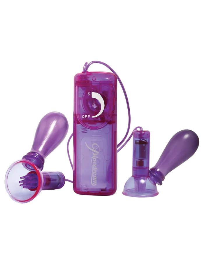 Female Sex Toys Pipedream Vibrating Nipples Pumps