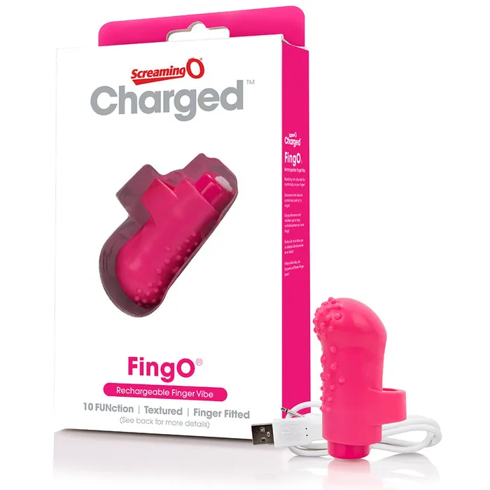 Female Sex Toys | Screaming O Charged Fing O Vooom Mini Vibrator - Screaming O