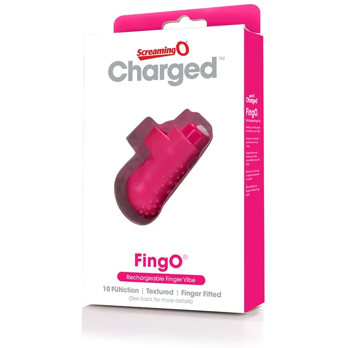 Female Sex Toys | Screaming O Charged Fing O Vooom Mini Vibrator - Screaming O