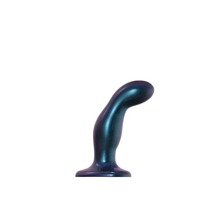 Female Sex Toys StrapOnMe StrapOnMe Snaky Dildo Medium Metallic Blue