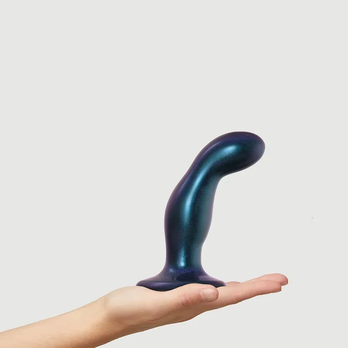 Female Sex Toys | Strap-On-Me Strap-On-Me Snaky Dildo Medium - Metallic Blue