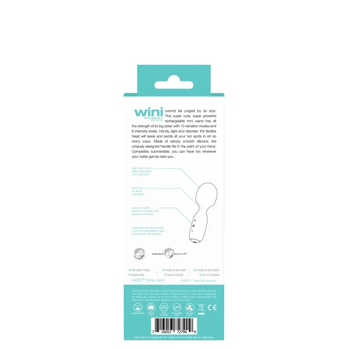 Female Sex Toys | VeDO Wini Rechargeable Mini Wand