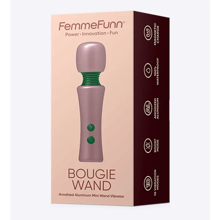 Femme Funn Bougie Wand Rose Gold Vibrators