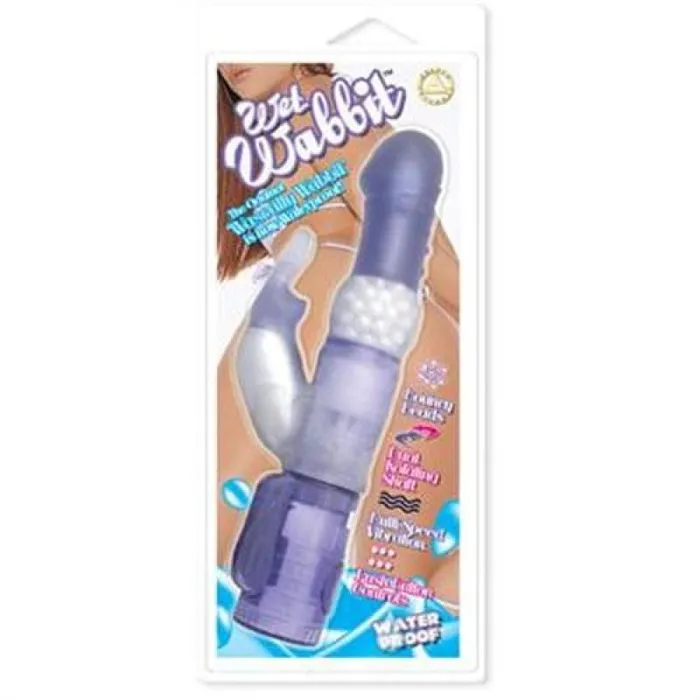 Golden Triangle Vibrators Wet Wabbit Lavender