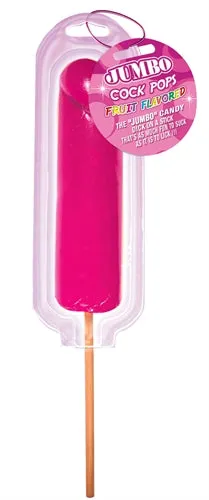 Hott Products Dildos Jumbo Cock Pops Fruit Flavored Watermelon