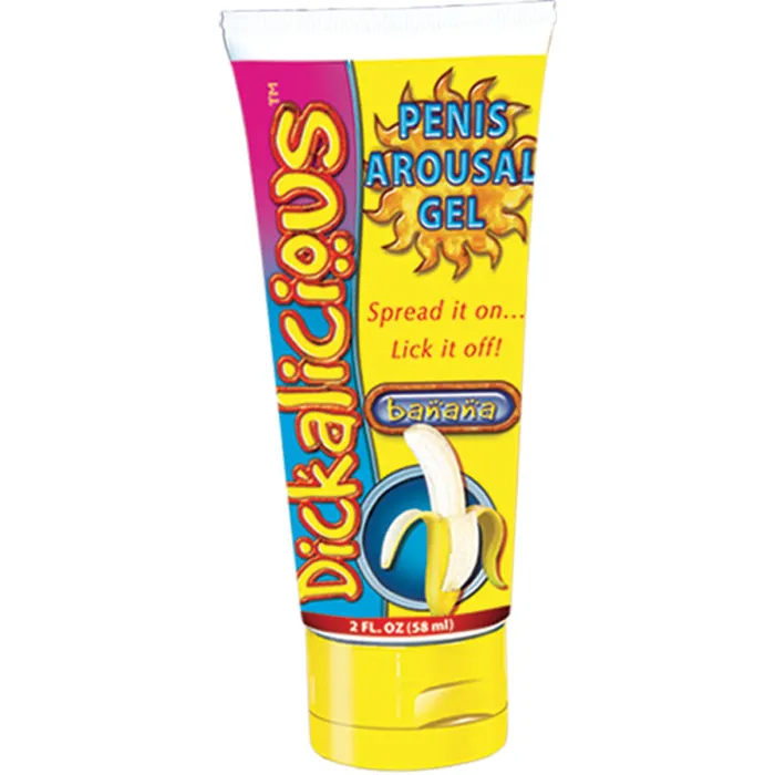 Hott Products Vibrators Dickalicious Banana 2 Fl Oz