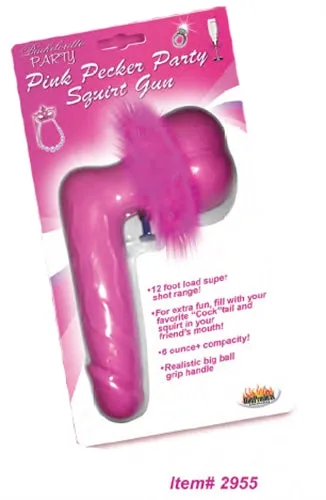 Hott Products Vibrators | Pink Pecker Pary Squirt Gun