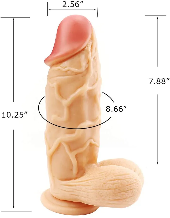 Huge 10.25inch Dildo XXL Size Realistic Dildo | Lusty Age Female Sex Toys