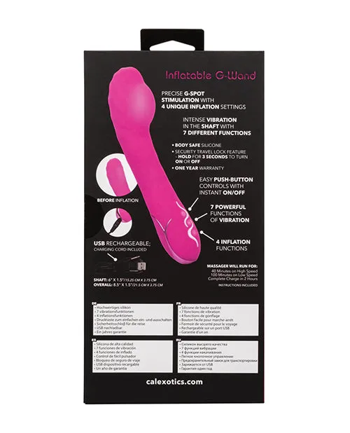 Insatiable G for G-Spot Stimulation Inflatable G-Wand | CalExotics Vibrators