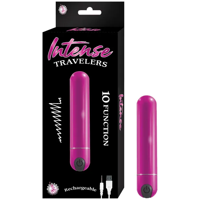 Intense Travelers Magenta Purple Bullet Vibrator | Nasstoys Vibrators