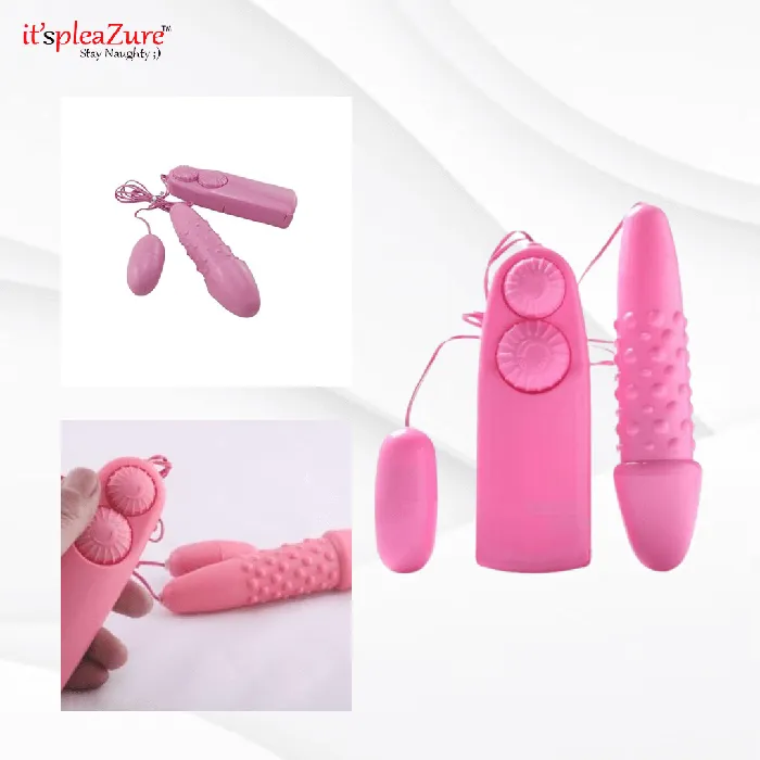 ItspleaZure Female Sex Toys | Itspleazure 2 in 1 Vibrating Egg for Women