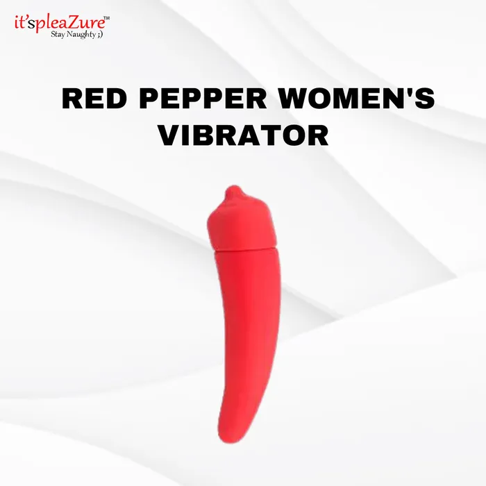 Itspleazure Red Pepper Womens Vibrator Itspleazure Vibrators