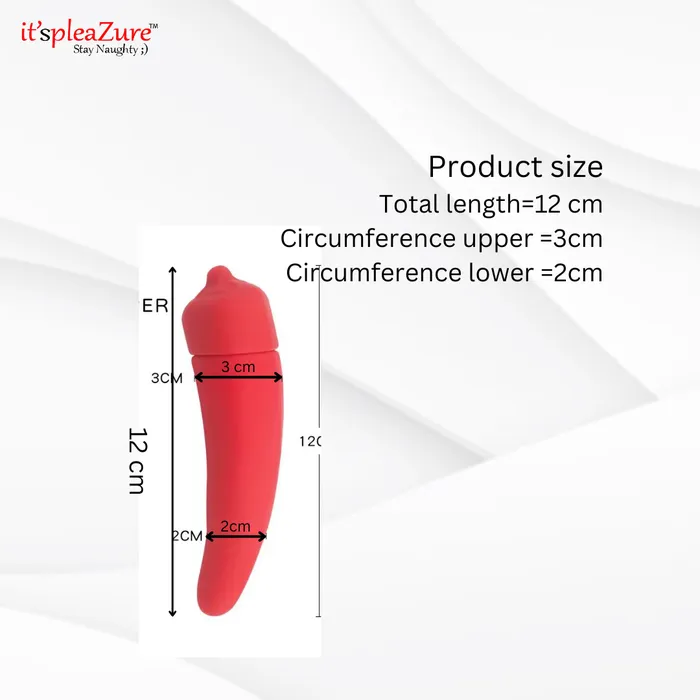 Itspleazure Red Pepper Women's Vibrator | Itspleazure Vibrators