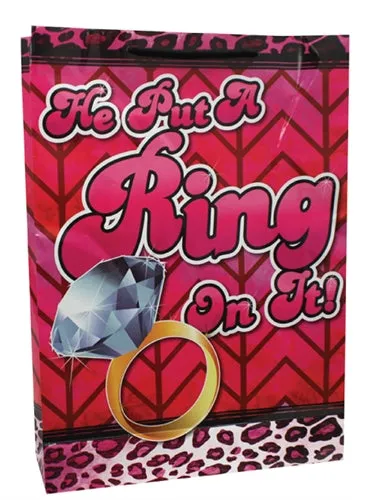 Kalan Male Sex Toys He Put a Ring on It Large Gift Bag