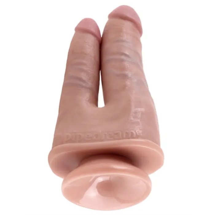 King Cock Double Penetrator - Flesh | Pipedream Dildos