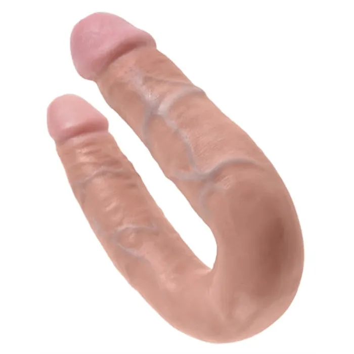 King Cock Double Trouble - Medium - Flesh | Pipedream Dildos