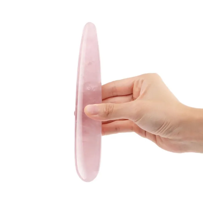 Le Wand Vibrators | Le Wand Crystal Slim Wand - Rose Quartz