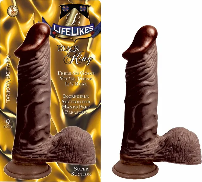 Lifelike Black King Nasstoys Vibrators