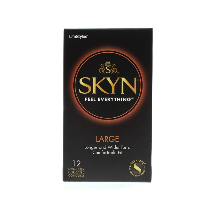 Lifestyle Condoms Female Sex Toys | Lifestyles Skyn Large - 12 Pack