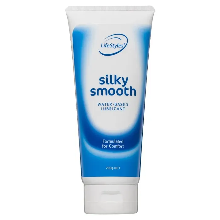 LifeStyles Lubricants LifeStyles Silky Smooth Lubricant 200g Water Based Personal Lube Tube