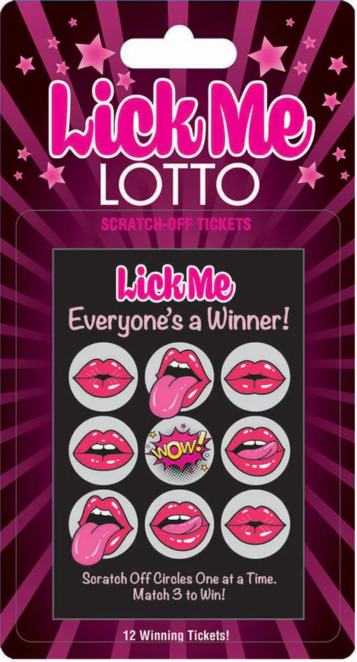 Little Genie Vibrators Lick Me Lotto 12 Winning Tickets