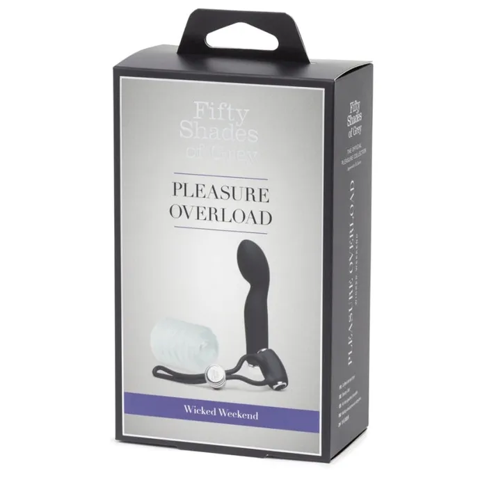 Lovehoney Fifty Shades Vibrators Fifty Shades of Grey Wicked Weekend 3pc Gift Set