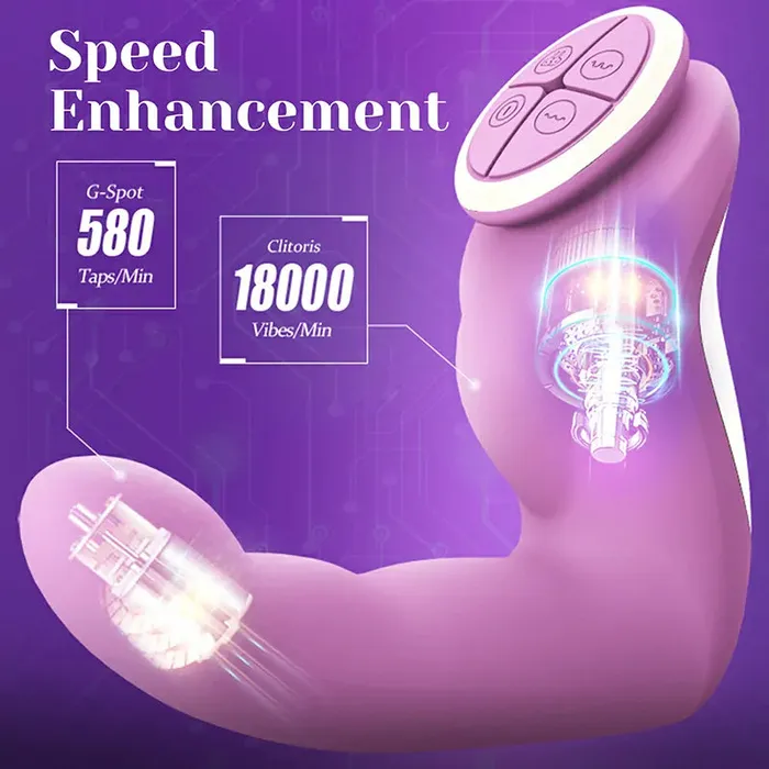 Lovetoyshub Female Sex Toys | 7 Vibration Modes Rechargeable Realistic Finger Vibrator