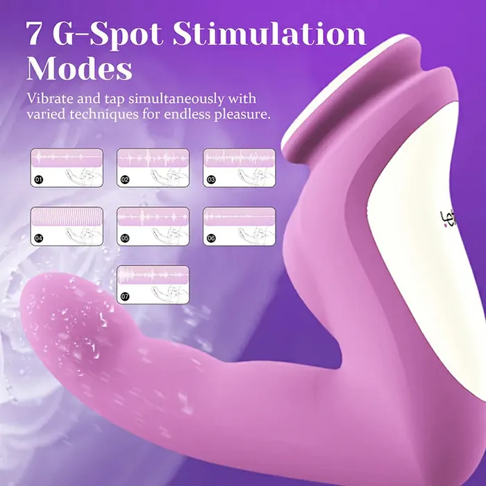 Lovetoyshub Female Sex Toys | 7 Vibration Modes Rechargeable Realistic Finger Vibrator