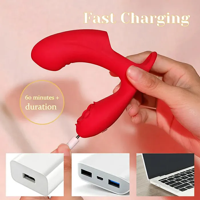 Lovetoyshub Female Sex Toys | APP Control Flapping & Vibrating Finger Vibrator