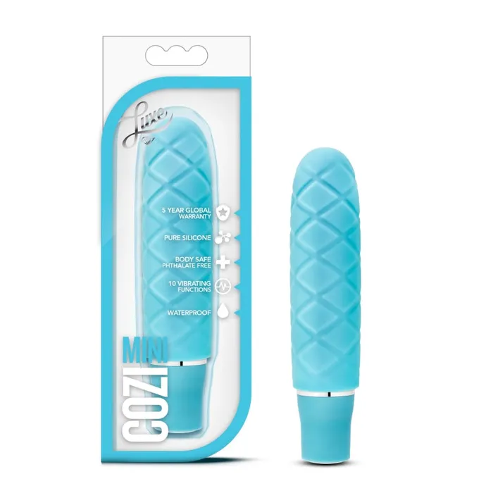 Luxe Cozi Mini Aqua Blush Novelties Female Sex Toys