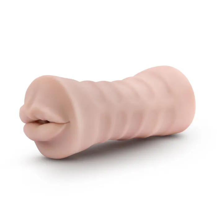 Male Sex Toys | Blush Enlust - Nicole - Vibrating Stroker - Beige