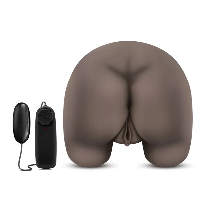 Male Sex Toys Blush Novelties Hot Chocolate Luscius Tiana Vibrating LifeSized Ass