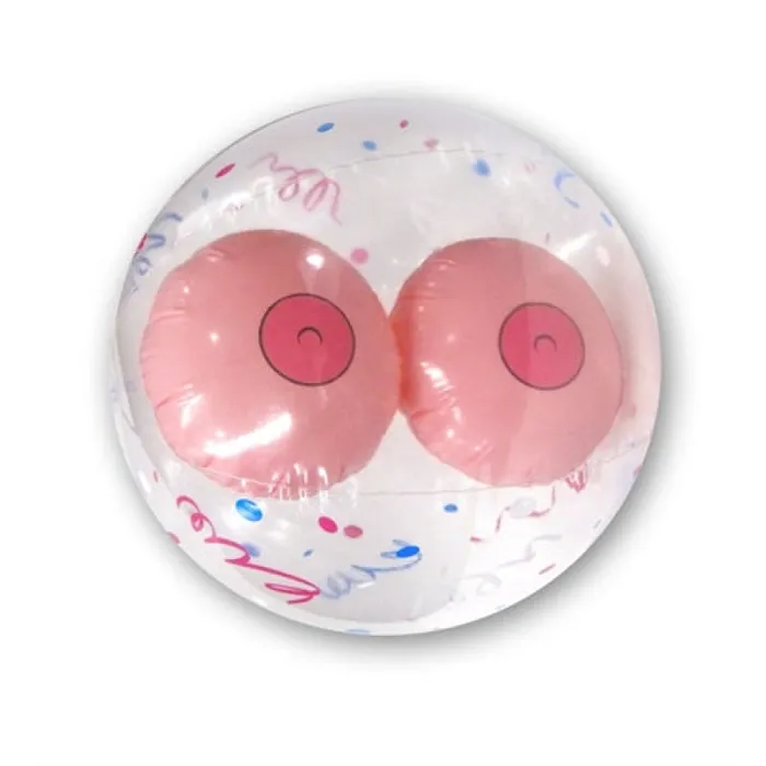 Male Sex Toys Boobie Beach Ball Ozze Creations