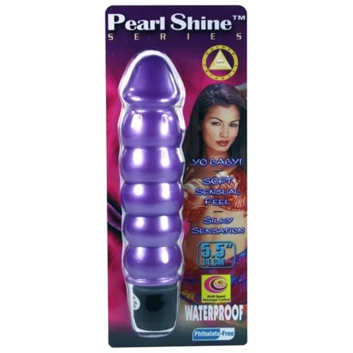 Male Sex Toys Golden Triangle Pearl Shine Beads Lavender