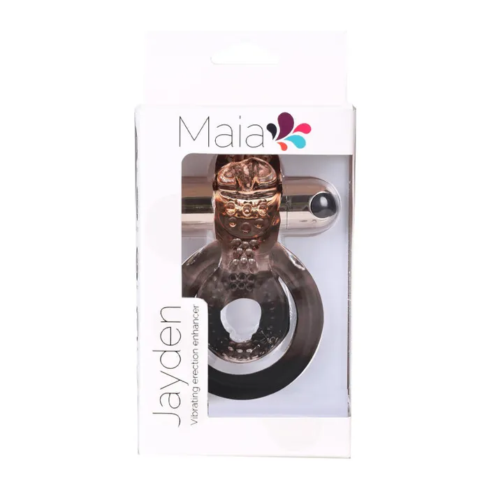 Male Sex Toys | Maia Toys Jayden Vibrating Erection Enhancer Ring - Rose  Gold