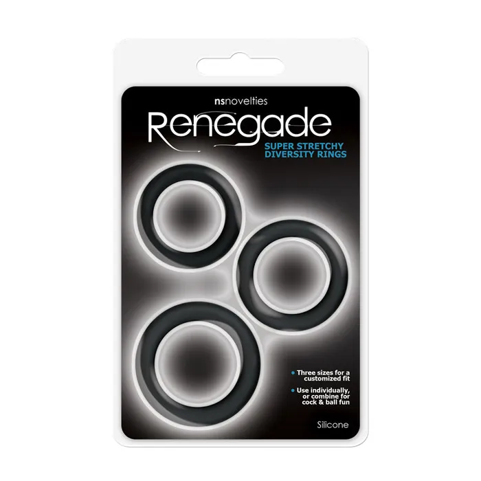 Male Sex Toys | NS Novelties Renegade Diversity Rings-(nsn-1116-43)