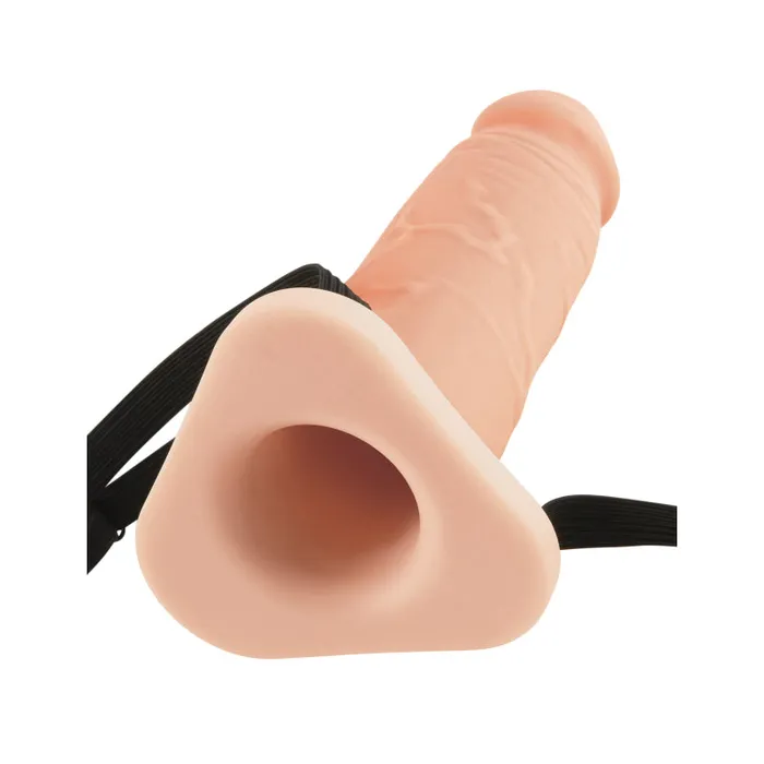 Male Sex Toys | Pipedream Fantasy X-Tensions 8-Inch Silicone Hollow  Extension - Flesh