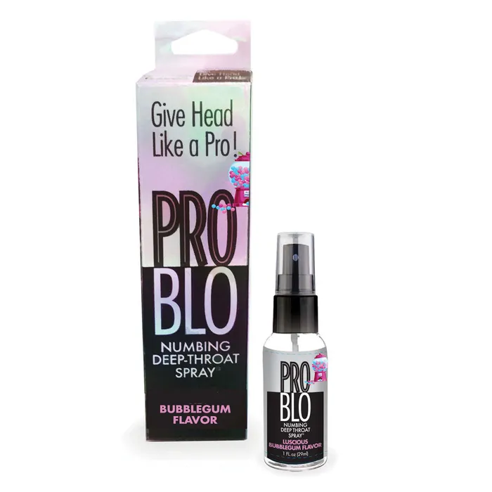 Male Sex Toys ProBlo Deep Throat Spray Bubblegum Bubblegum Flavoured Deep Throat Spray 30 ml Little Genie