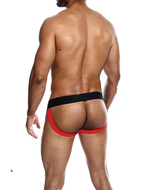 Malebasics Corp Male Sex Toys | Men's Male Basics Neon Jockstrap Red