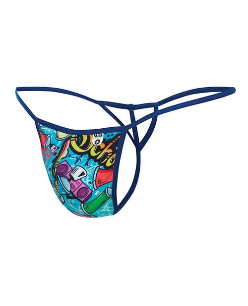 Malebasics Corp Male Sex Toys | Men's Male Basics Sinful Hipster Wow T Thong G-string Print