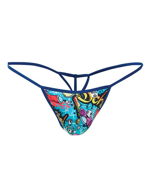 Malebasics Corp Male Sex Toys | Men's Male Basics Sinful Hipster Wow T Thong G-string Print