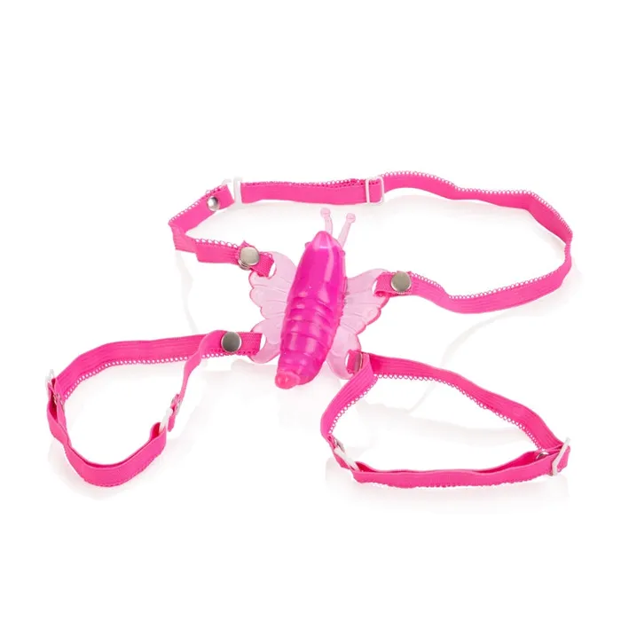 Micro Wireless Venus Butterfly Stimulator - Pink | CalExotics Vibrators