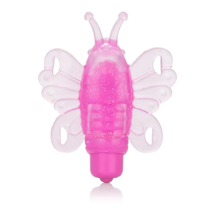 Micro Wireless Venus Butterfly Stimulator - Pink | CalExotics Vibrators