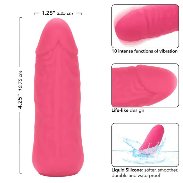 Mini Vibrating Studs - Pink | Calexotics Vibrators