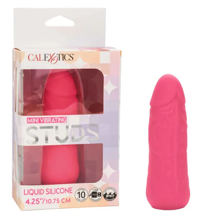 Mini Vibrating Studs - Pink | Calexotics Vibrators