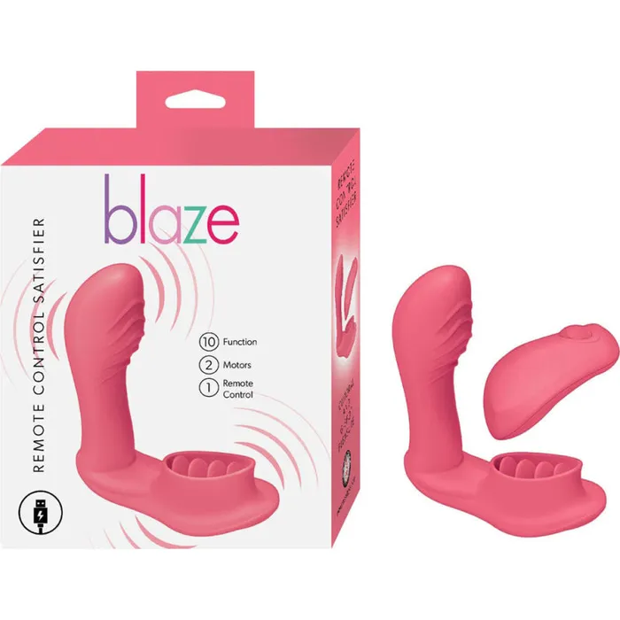 Nasstoys Blaze Remote Control Satisfier Coral Female Sex Toys