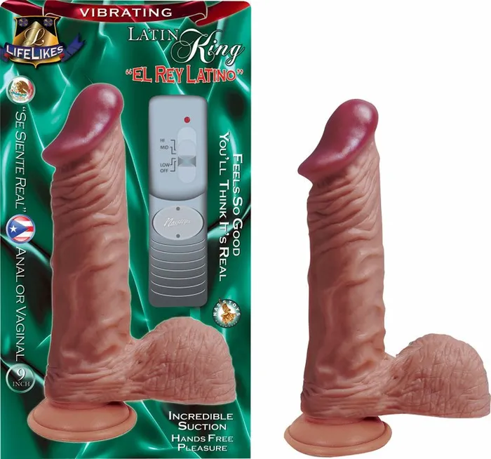 Nasstoys Lifelike Vibrating Latin King Vibrators