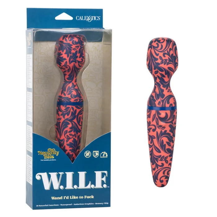 Naughty Bits wilf Wand id Like to Fuck CalExotics Vibrators