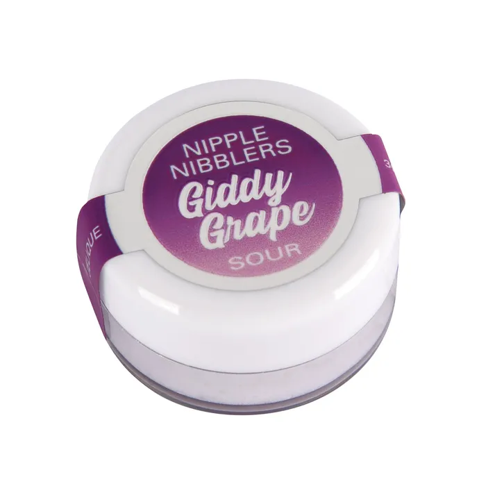 Nipple Nibbler Sour Pleasure Balm Giddy Grape 3g Jar Jelique Products Female Sex Toys