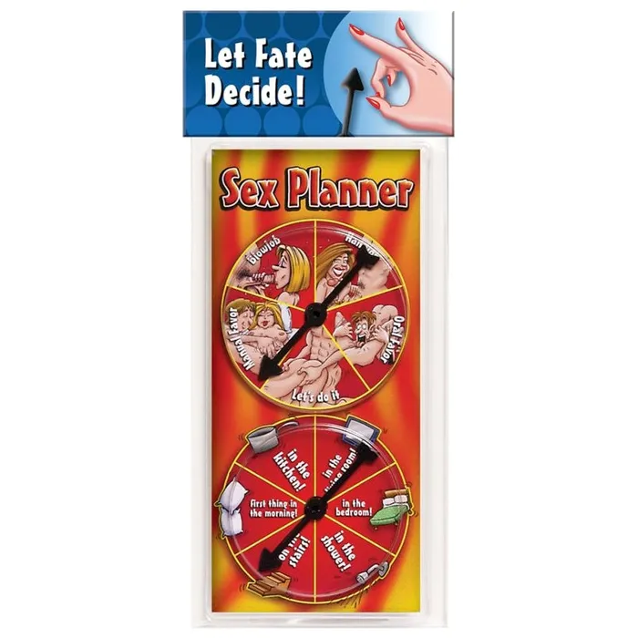 Novelty Couples Sex Planner Spinner Game